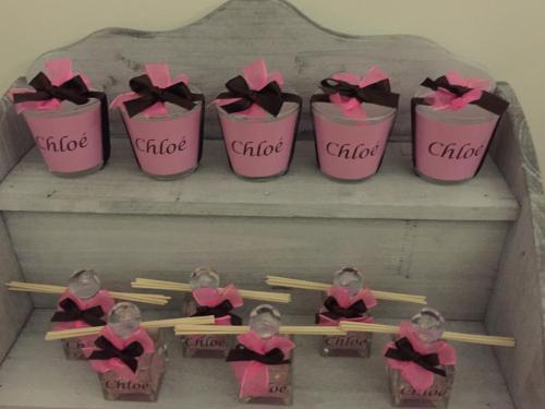 doopsuiker geboortekaartje kaarsje huisparfum roze Wevelgem Bonino
